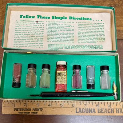 Vintage Colorite Embossing Kit