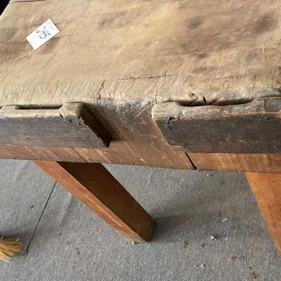 Antique Butcher Block
