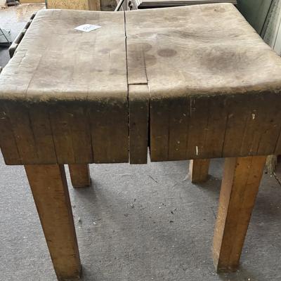 Antique Butcher Block