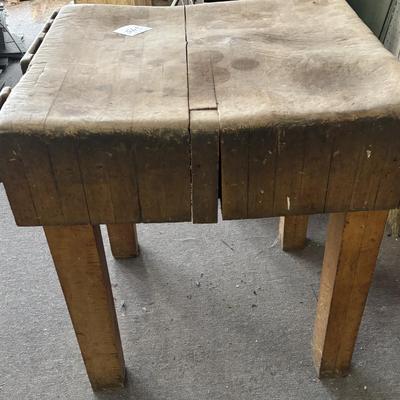 Antique Butcher Block