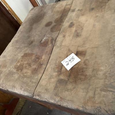 Antique Butcher Block