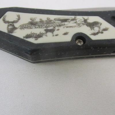 Set of 11 New Black Executive Wildlife Series Pocket Knives Frost Cutlery 15-828D #13