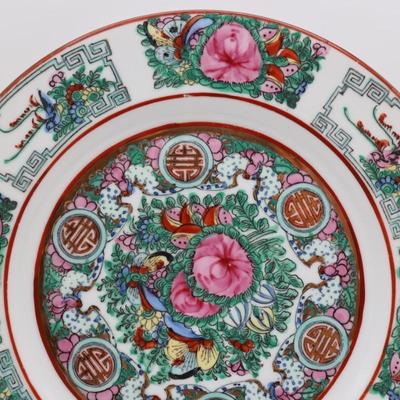 ACF Hong Kong Chinoiserie Hand Painted Plate