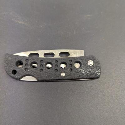 Set of 12 New Black M-1 Folder Pocket Knives Frost Cutlery 15-882B #18