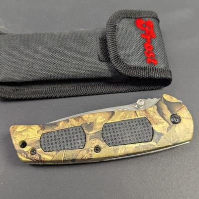 Set of 10 New Camo Delta Ranger Pocket Knives Frost Cutlery 15-208CA #19