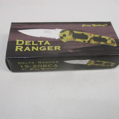 Set of 10 New Camo Delta Ranger Pocket Knives Frost Cutlery 15-208CA #19