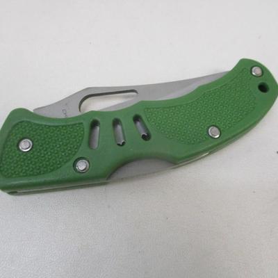 Set Of 11 New Green Bullfrog Tactical II Pocket Knives Frost Cutlery 16-088G #21