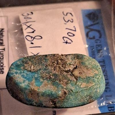53.70 cts Natural Turquoise