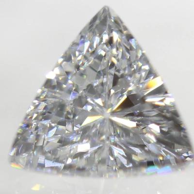 0.15 Carat E Color VS1 Triangle Natural Enhanced Loose Diamond 3.97X3.93mm