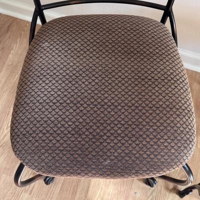 Two Pier 1 Mediterranean Style Wrought Iron Chairs (PB-DZ)