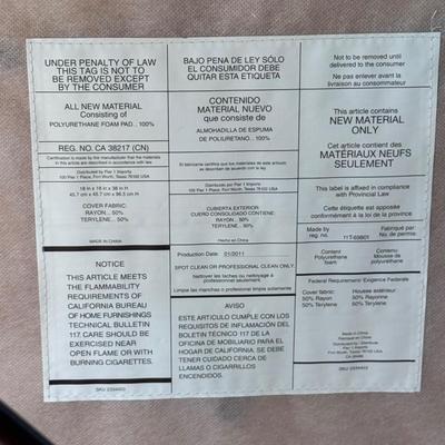 Two Pier 1 Mediterranean Style Wrought Iron Chairs (PB-DZ)