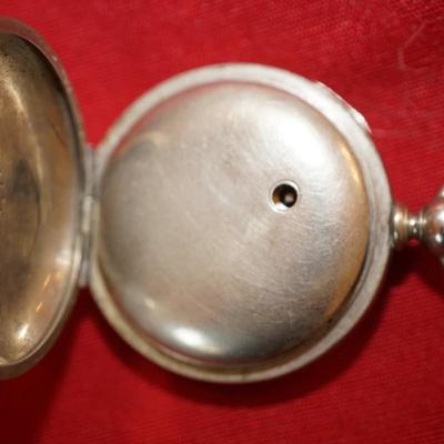 HAMPDEN WATCH COMPANY KEY WIND DUEBER CASE POCKET WATCH /KEY WIND