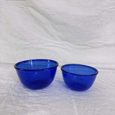 Arcoroc France Cobalt Blue Serving Bowls (K-DZ)