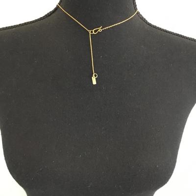 Beautiful designer Christina Kober Gold plated, believe necklace