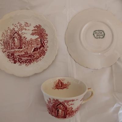 Tea cup and plates