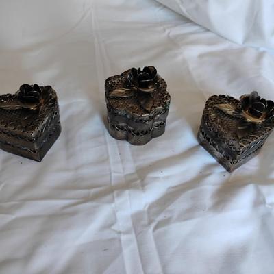 Small Vintage jewelry boxes