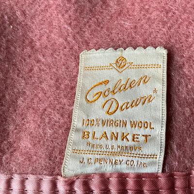 100% Wool full size blanket