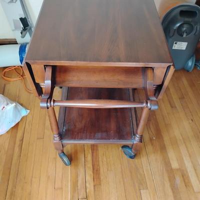 Vintage Wooden Cart w/ padding