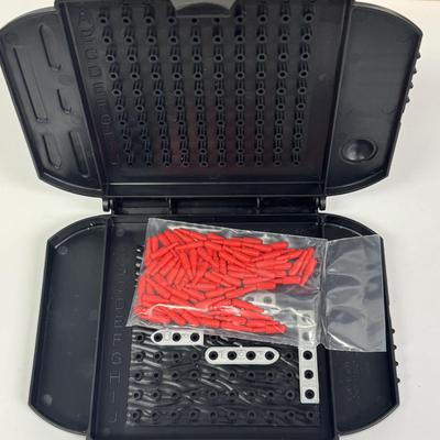 LOT 25: Deck of Cards, Magnetic Othello Travel Game, 2 Mini Battleship Travel Grids with Boats and Pegs, & Set of 25 Jumbo Dominoes