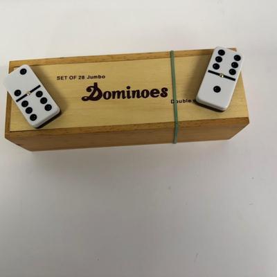 LOT 25: Deck of Cards, Magnetic Othello Travel Game, 2 Mini Battleship Travel Grids with Boats and Pegs, & Set of 25 Jumbo Dominoes