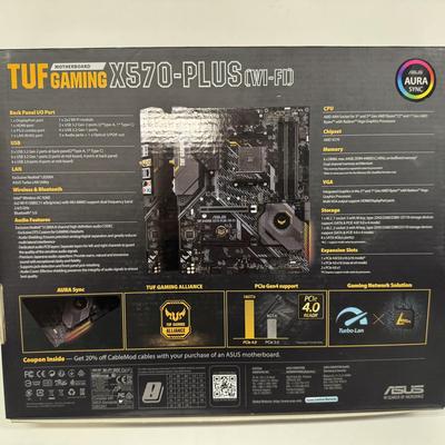 LOT 29: TUF Gaming Motherboard X570-PLUS (WiFi)