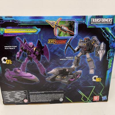 LOT 32: Hasbro Transformers Legacy Evolution Action Figures