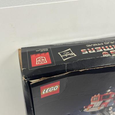 LOT 38: Legos Transformers Optimus Prime