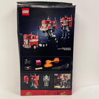 LOT 38: Legos Transformers Optimus Prime