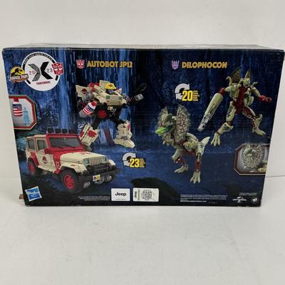 LOT 81: Jurassic Park/Transformers Crossover Toys