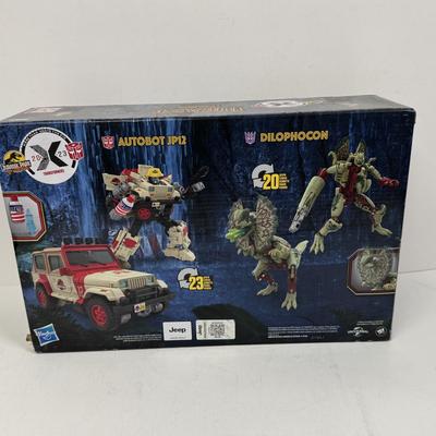 LOT 81: Jurassic Park/Transformers Crossover Toys