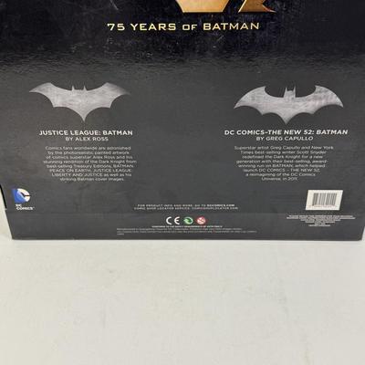 LOT 83: DC Collectibles 75 Years of Batman, Action Figure Collector Set