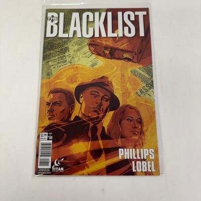LOT 87: Titan Comics “The Blacklist”- Issues #1(both covers), 2(1of 2 alternate covers), 3, 5, & 6
