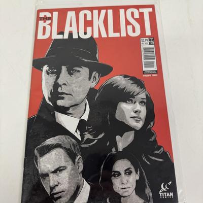 LOT 87: Titan Comics “The Blacklist”- Issues #1(both covers), 2(1of 2 alternate covers), 3, 5, & 6