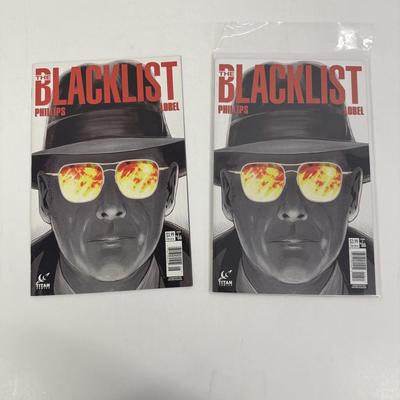 LOT 87: Titan Comics “The Blacklist”- Issues #1(both covers), 2(1of 2 alternate covers), 3, 5, & 6