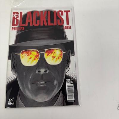 LOT 87: Titan Comics “The Blacklist”- Issues #1(both covers), 2(1of 2 alternate covers), 3, 5, & 6