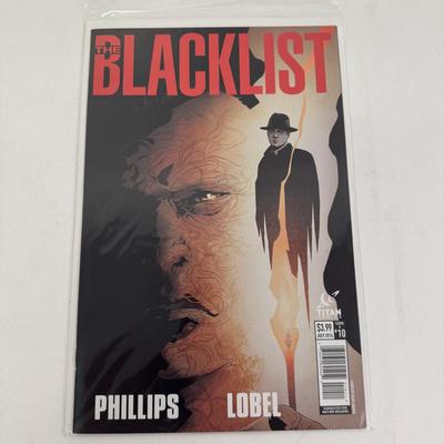 LOT 87: Titan Comics “The Blacklist”- Issues #1(both covers), 2(1of 2 alternate covers), 3, 5, & 6