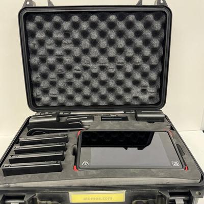 LOT 90: Atomos Monitor & Accessories in Case