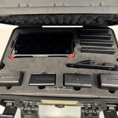 LOT 90: Atomos Monitor & Accessories in Case