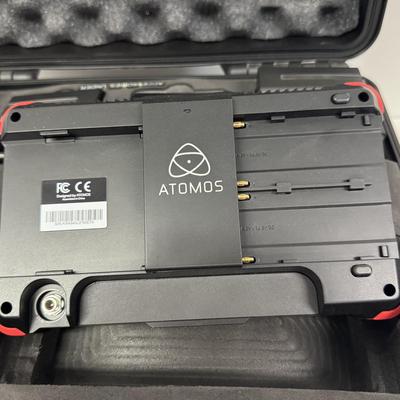 LOT 90: Atomos Monitor & Accessories in Case