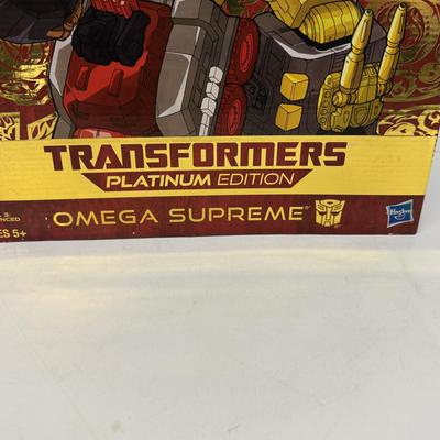 LOT 92: Hasbro Transformers Platinum Edition Years of The Snake Omega Supreme