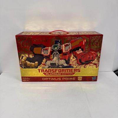 LOT 94: Hasbro Transformers Platinum Edition, Year of the Snake Optimus Prime