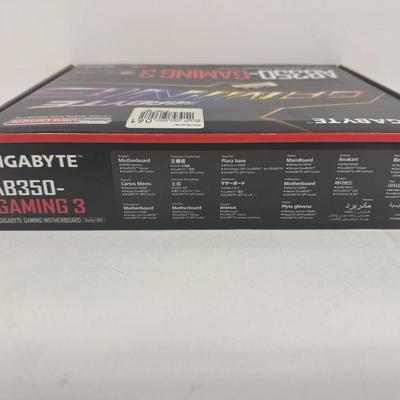 LOT 97: Gigabyte AB350-Gaming Motherboard, Socket AM4,