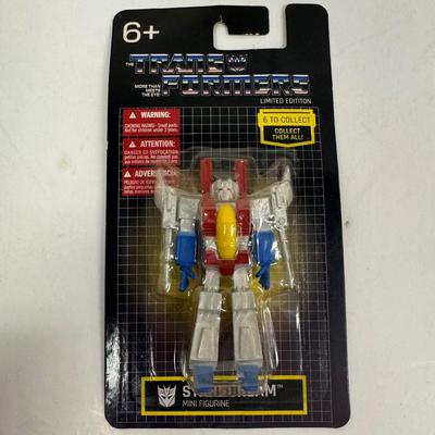 LOT 102: Transformers Variety Package: Funko Pop, Lunch Box and Various Toys