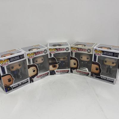 LOT 106: Funko Pop “The Blacklist” and “Law & Order: SVU” Assorted Characters