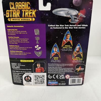 LOT 107: Classic Star Trek Movies Series Figures and Funko Pop Star Trek Figures