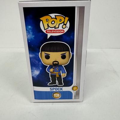 LOT 107: Classic Star Trek Movies Series Figures and Funko Pop Star Trek Figures