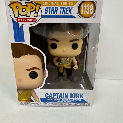 LOT 107: Classic Star Trek Movies Series Figures and Funko Pop Star Trek Figures