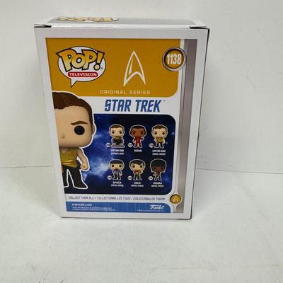 LOT 107: Classic Star Trek Movies Series Figures and Funko Pop Star Trek Figures