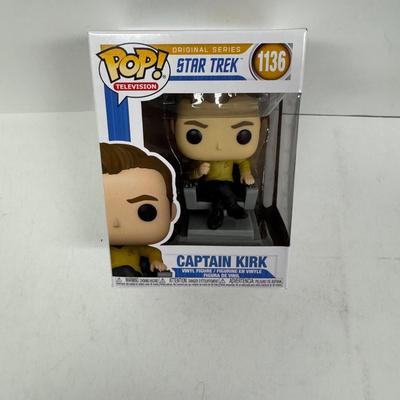 LOT 107: Classic Star Trek Movies Series Figures and Funko Pop Star Trek Figures
