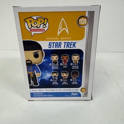 LOT 107: Classic Star Trek Movies Series Figures and Funko Pop Star Trek Figures